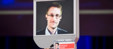 Edward Snowden at the TED conference