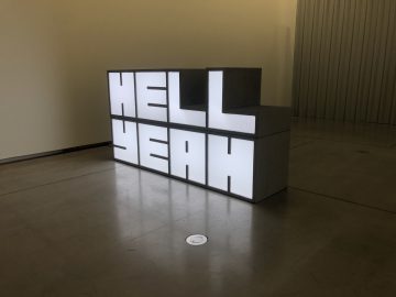 Hell Yeah We F--K Die by Hito Steyerl (2016). Photo courtesy of author.